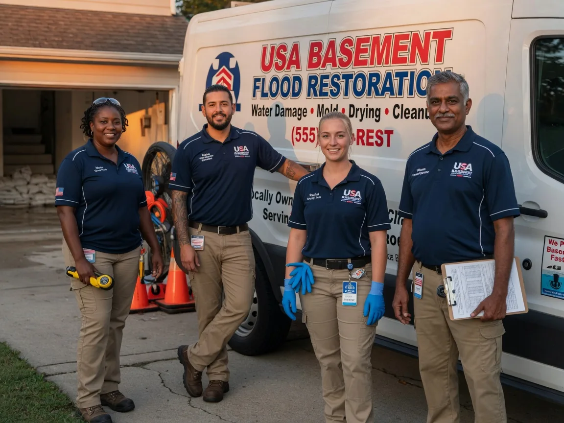 Basement Flood Cleanup company in Cambridge, OH