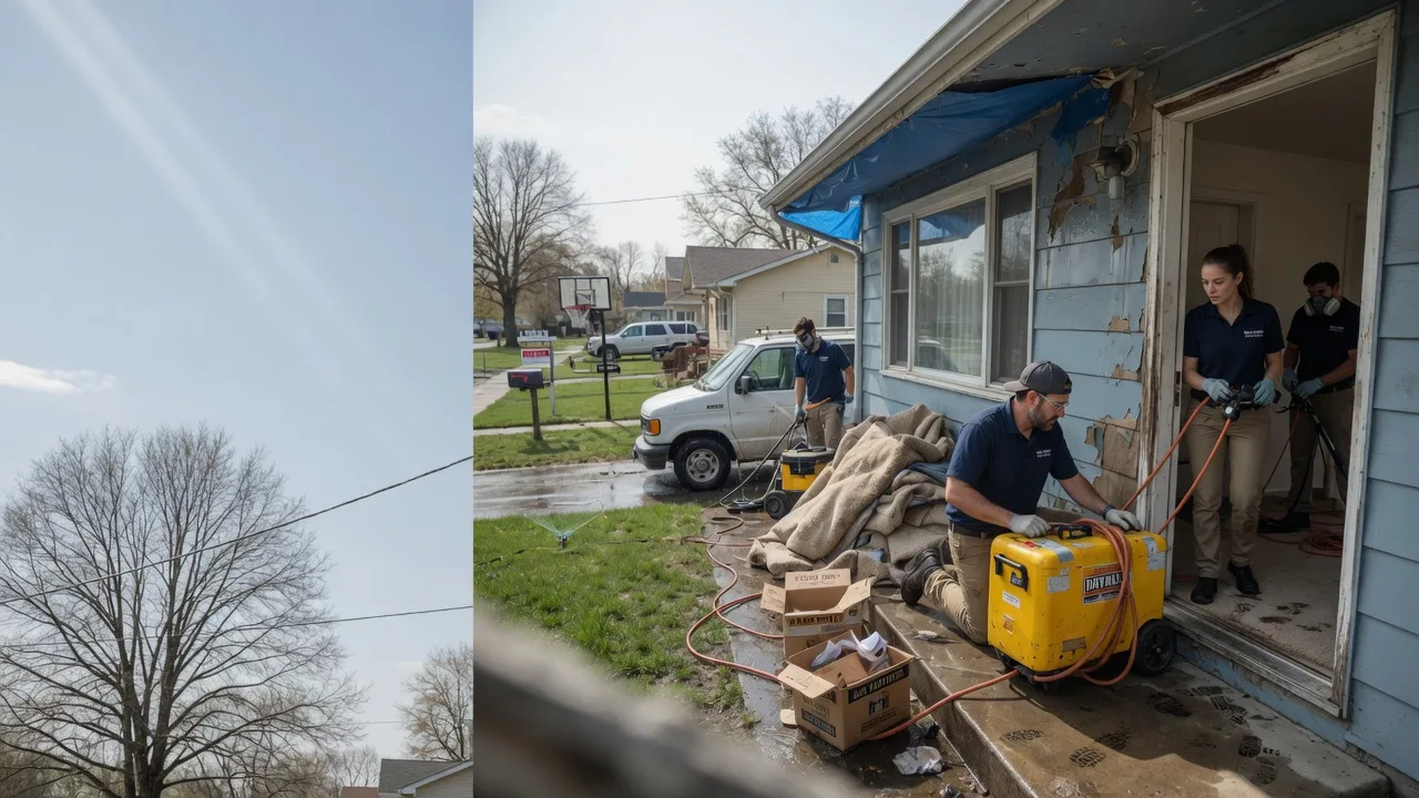 Basement Flood Cleanup in Cambridge, OH near me